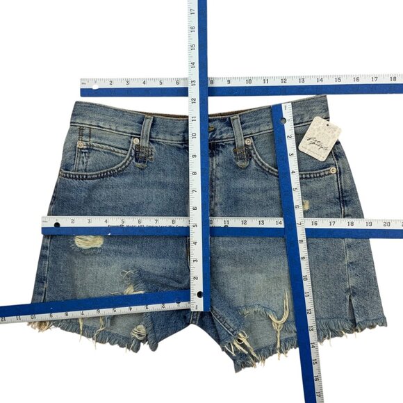 Free People We The Free Makai Cutoff Short 27 Loose Cannon NEW - Picture 5 of 12